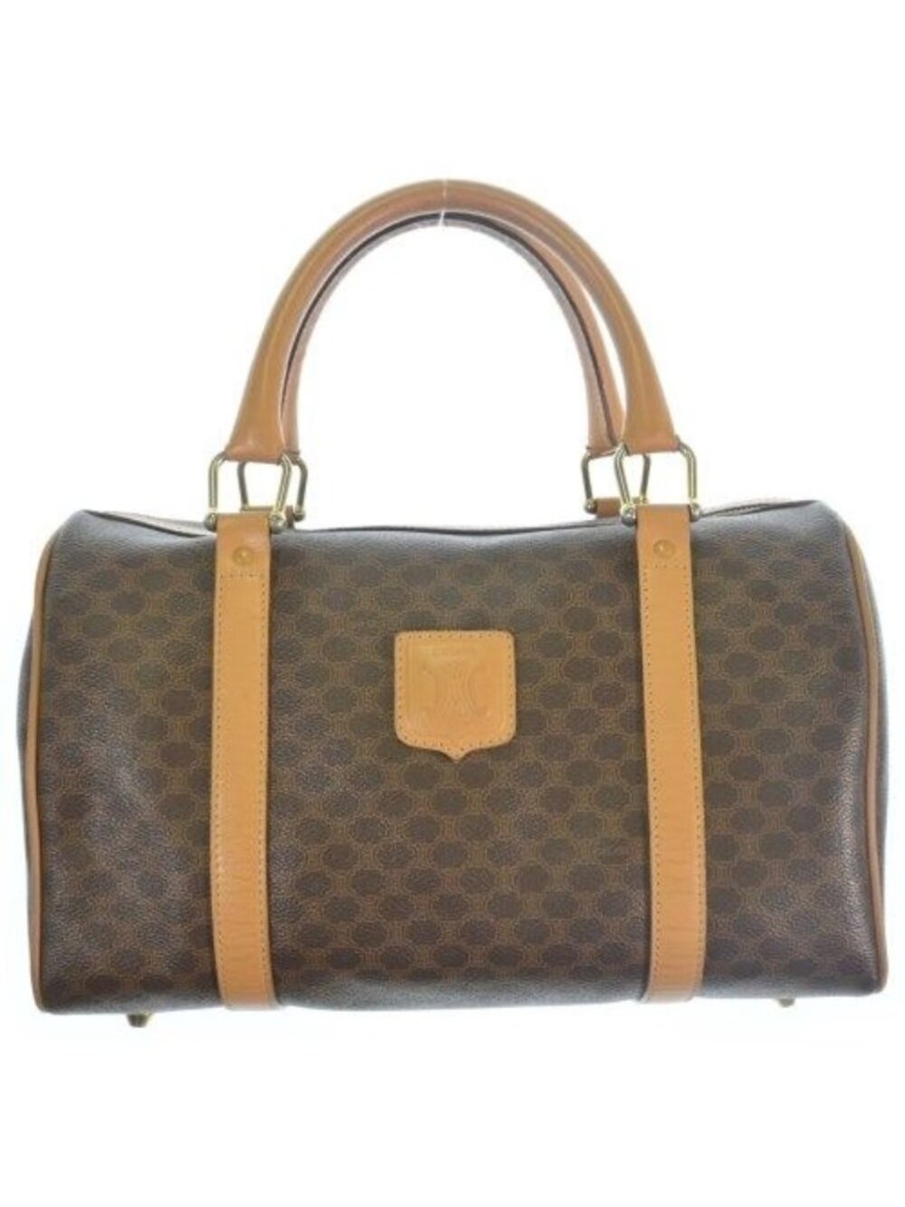 Celine Boston Bag Travel Bag Brown